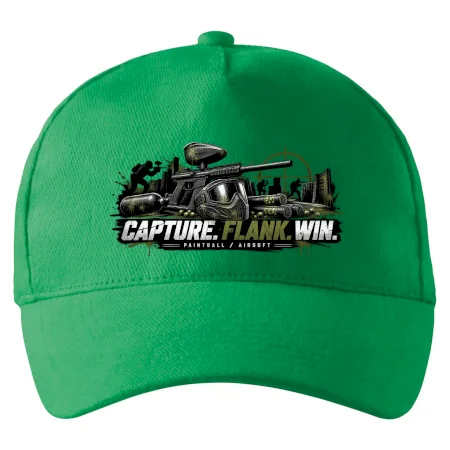 Taktika capture flank win paintball