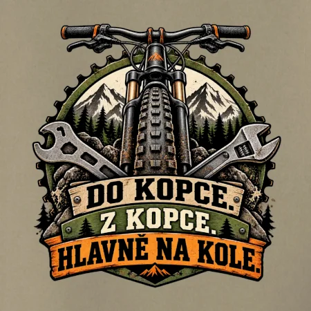 Do kopce z kopce hlavně na kole
