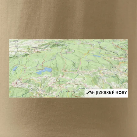 Jizerské hory mapa