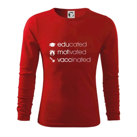Educated motivated vaccinated
