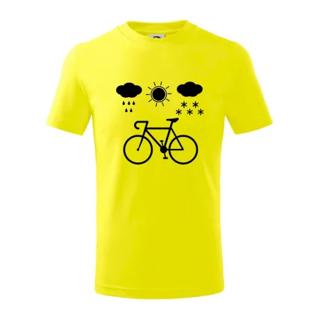 Cyklista za každého počasí