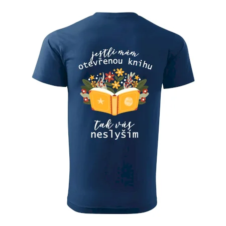 Jestli mám otevřenou knihu, tak vás neslyším