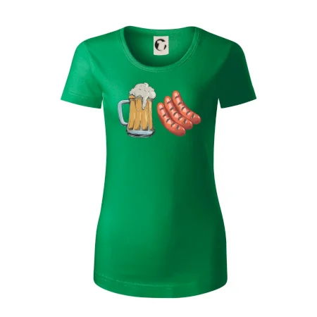 Pivo a klobása