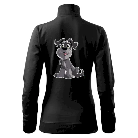 Knírač kreslený sedící