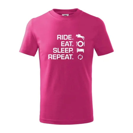 Ride Eat Sleep Repeat koně