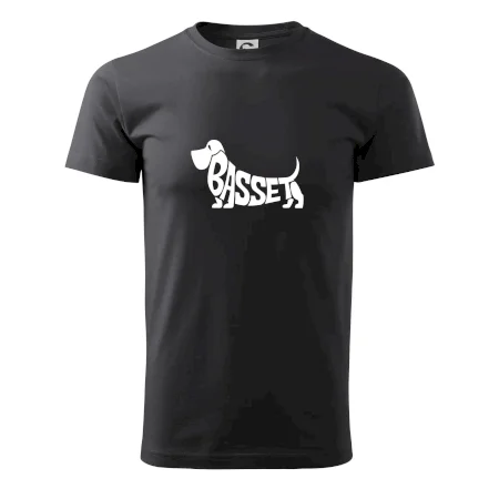 Basset nápis v těle