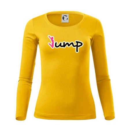 Jump - nápis a panáček