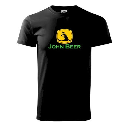John Beer jelen s pivem