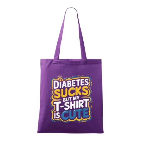 Diabetes sucks but my t-shirt is cute