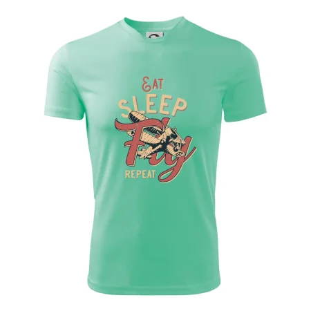 Eat Sleep Fly Repeat letadlo