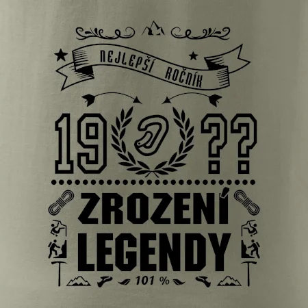 Zrození legendy - pro horolezce