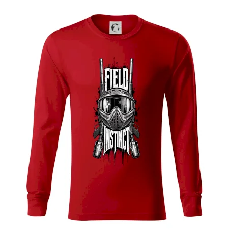 Černobílá maska field instinct paintball