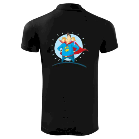 Táta superman - holka a holka