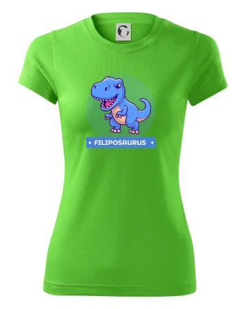 Dinosauří jména - modrý dinosaurus