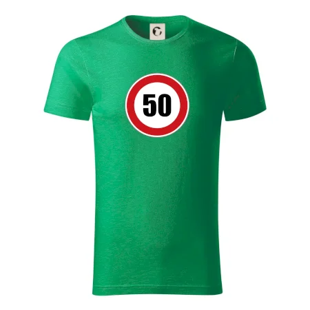 Dopravní značka - omezení rychlosti 50
