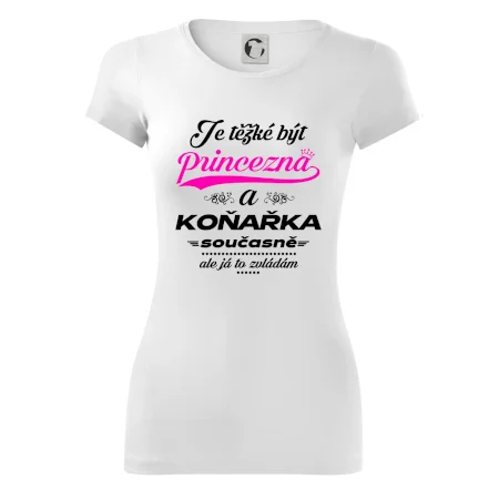 Je těžké být princezna - koňařka
