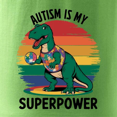 Dinousarus a puzzle  Autism is my superpower