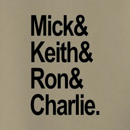 Mick Keith Ron Charlie