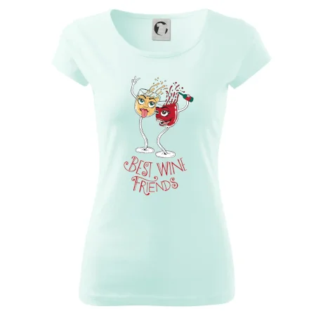 Best wine friends dancing (Pecka design)