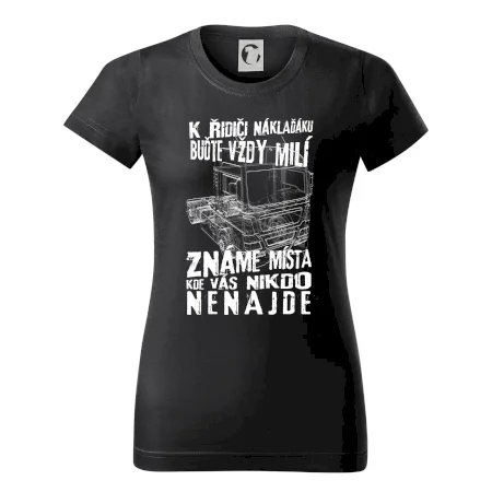 K řidiči náklaďáku buďte vždy milý