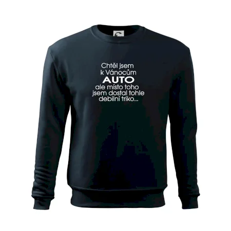 Chtěl jsem k Vánocům auto