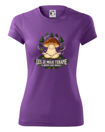 Les je moje terapie, houby jsou bonus