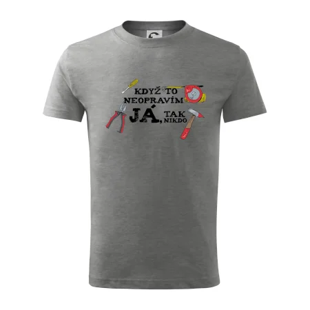 Když to neopravím já, tak nikdo barevné