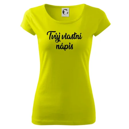 Tvuj vlastní nápis psací