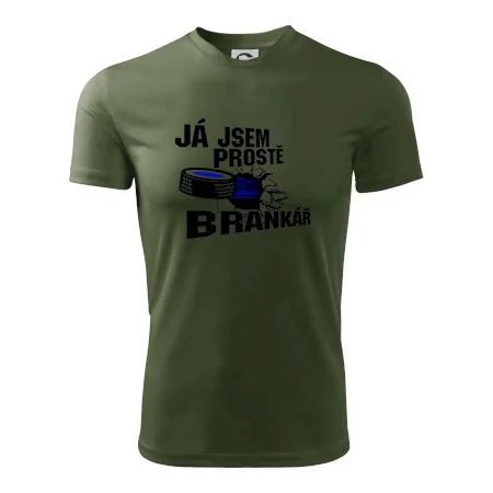Ja jsem prostě brankář hokej