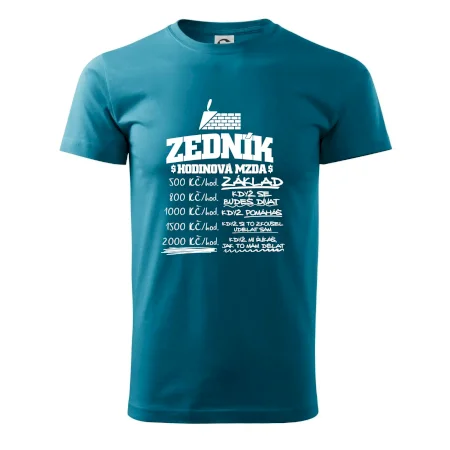 Hodinová mzda zedník