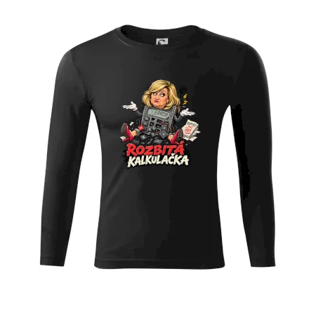 Alenka - rozbitá kalkulačka