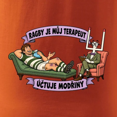 Ragby je můj terapeut, účtuje modřiny