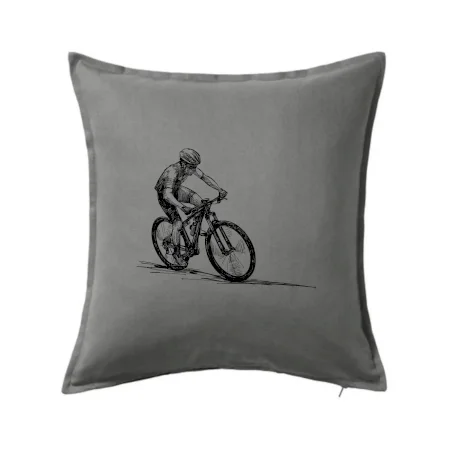 MTB kreslený cyklista