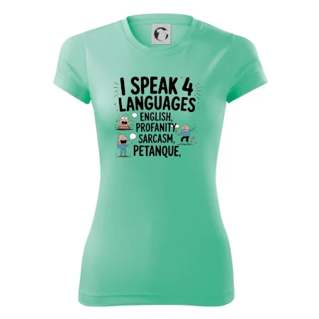 I speak 4 language - Petanque