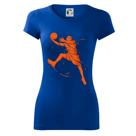 Basketball player splash