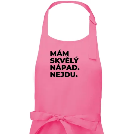 MÁM SKVĚLÝ NÁPAD. NEJDU.