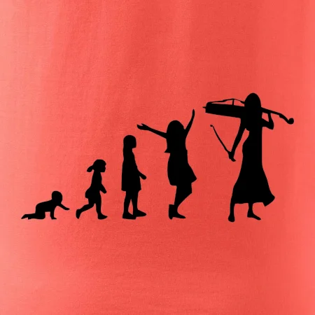 Evoluce cellistka