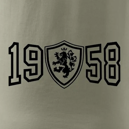 Narozeninový motiv - znak - 1958