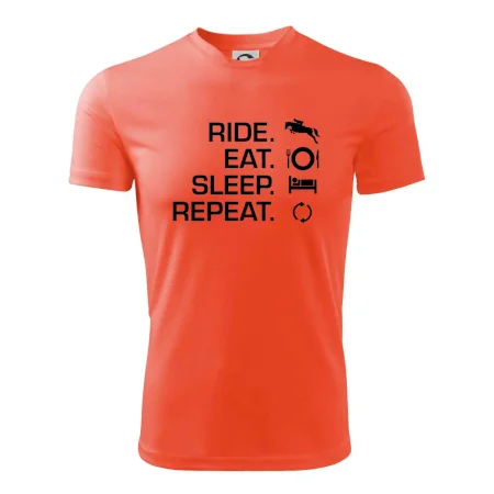 Ride Eat Sleep Repeat koně