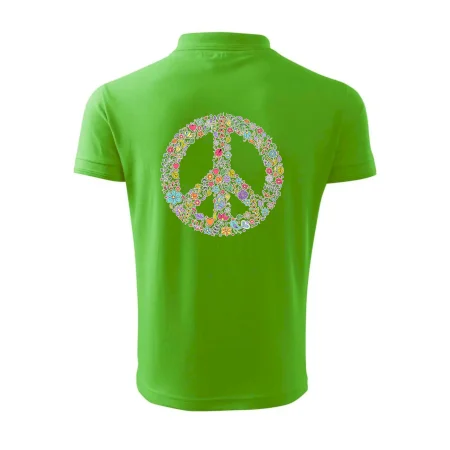 Peace symbol lístečky