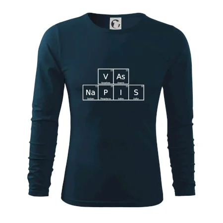Vlastní nápis - periodická tabulka