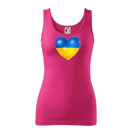 Ukrajina srdce vlajka