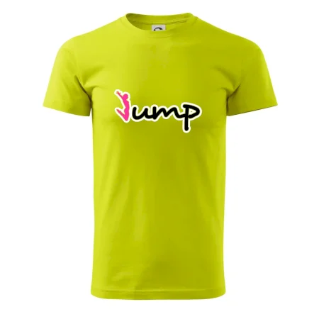 Jump - nápis a panáček