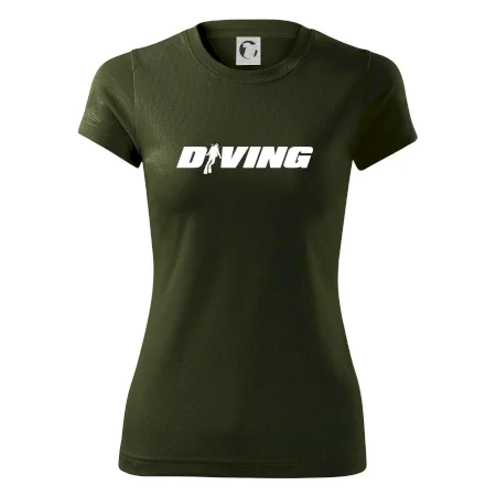 Diving nápis potápěč