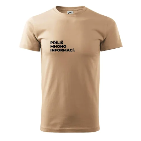 PŘÍLIŠ MNOHO INFORMACÍ.