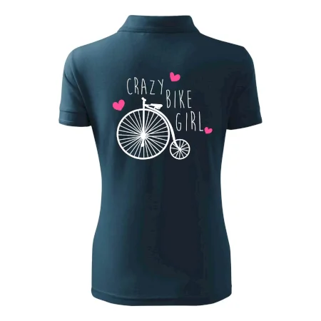 Crazy bike girl