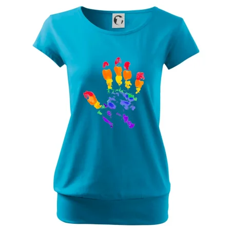 LGBT hand print
