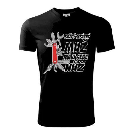 Každý správný muž, má u sebe nůž