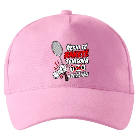 Badmintonová raketa není tenisová