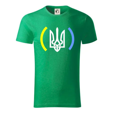 Ukrajina trojzubec s barvami